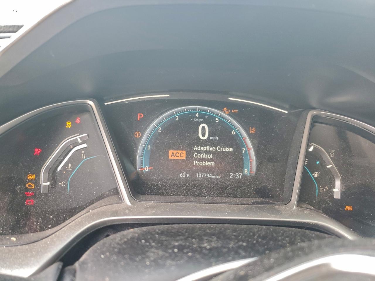 2020 HONDA CIVIC EXL photo 9