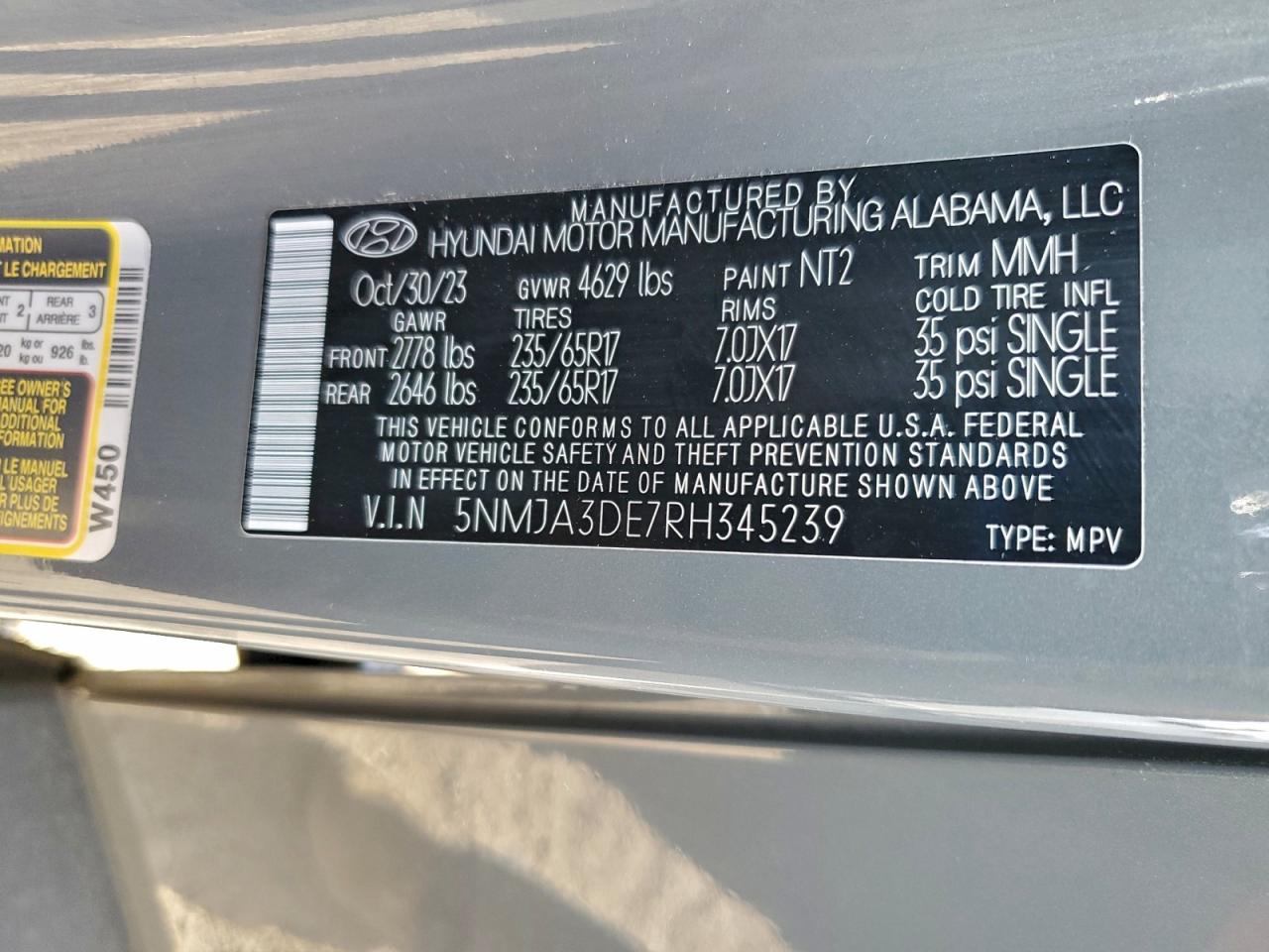 2024 HYUNDAI TUCSON SE photo 14