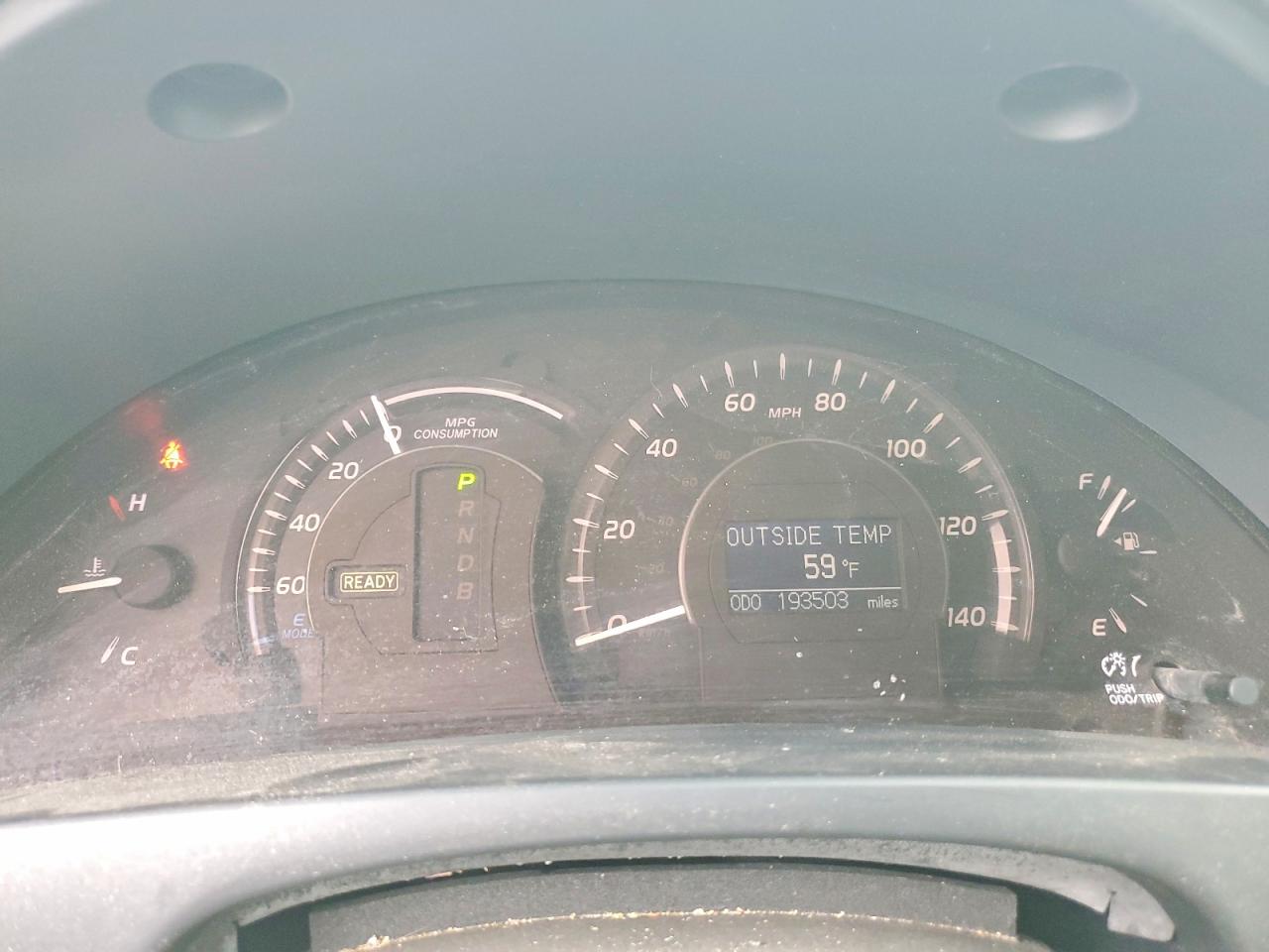 2009 TOYOTA CAMRY HYBRID photo 9