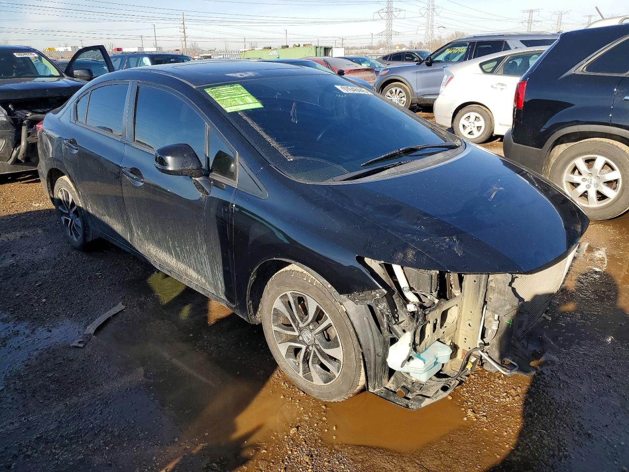 2013 HONDA CIVIC EX photo 4