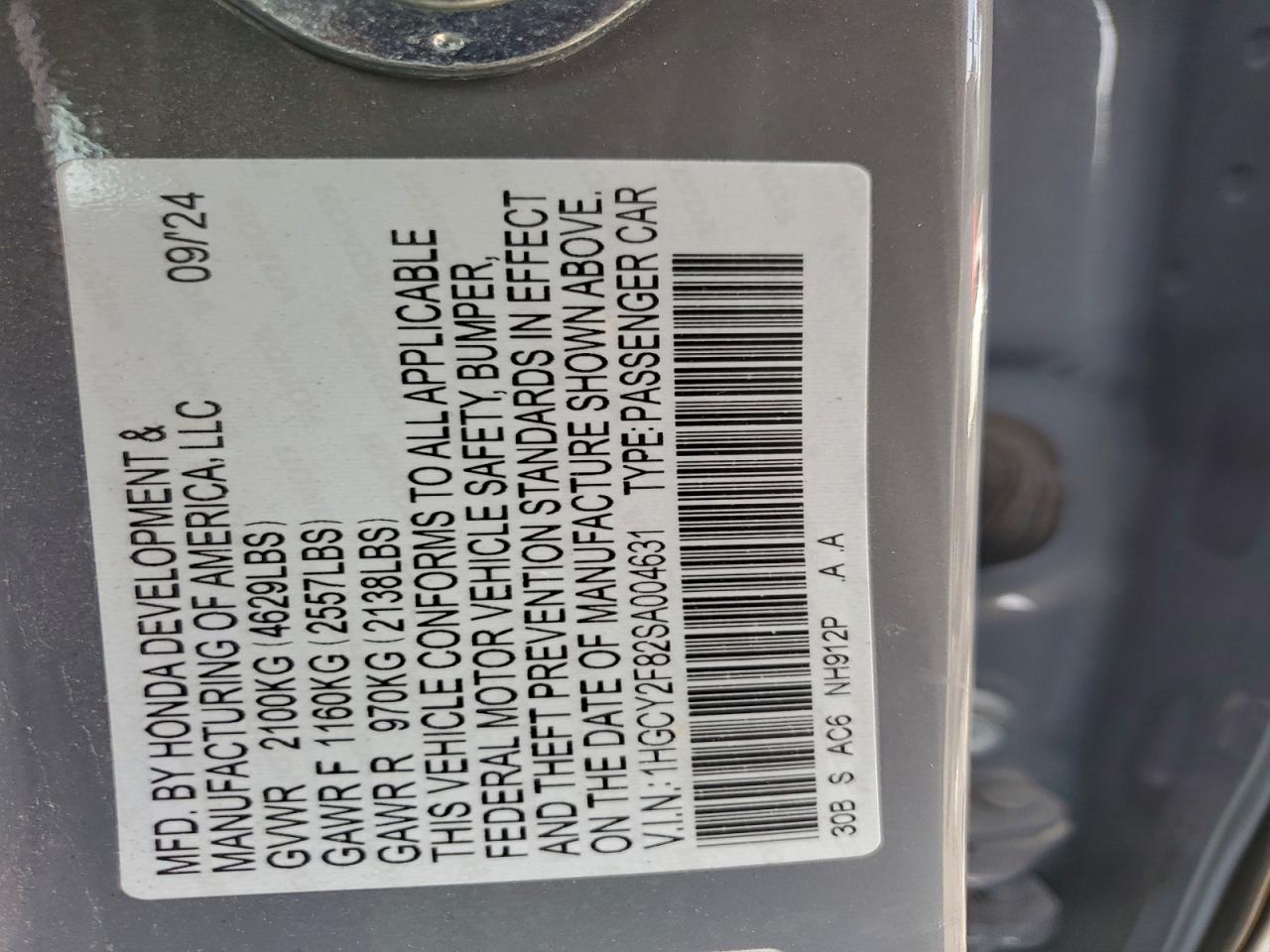 2025 HONDA ACCORD TOURING HYBRID photo 12