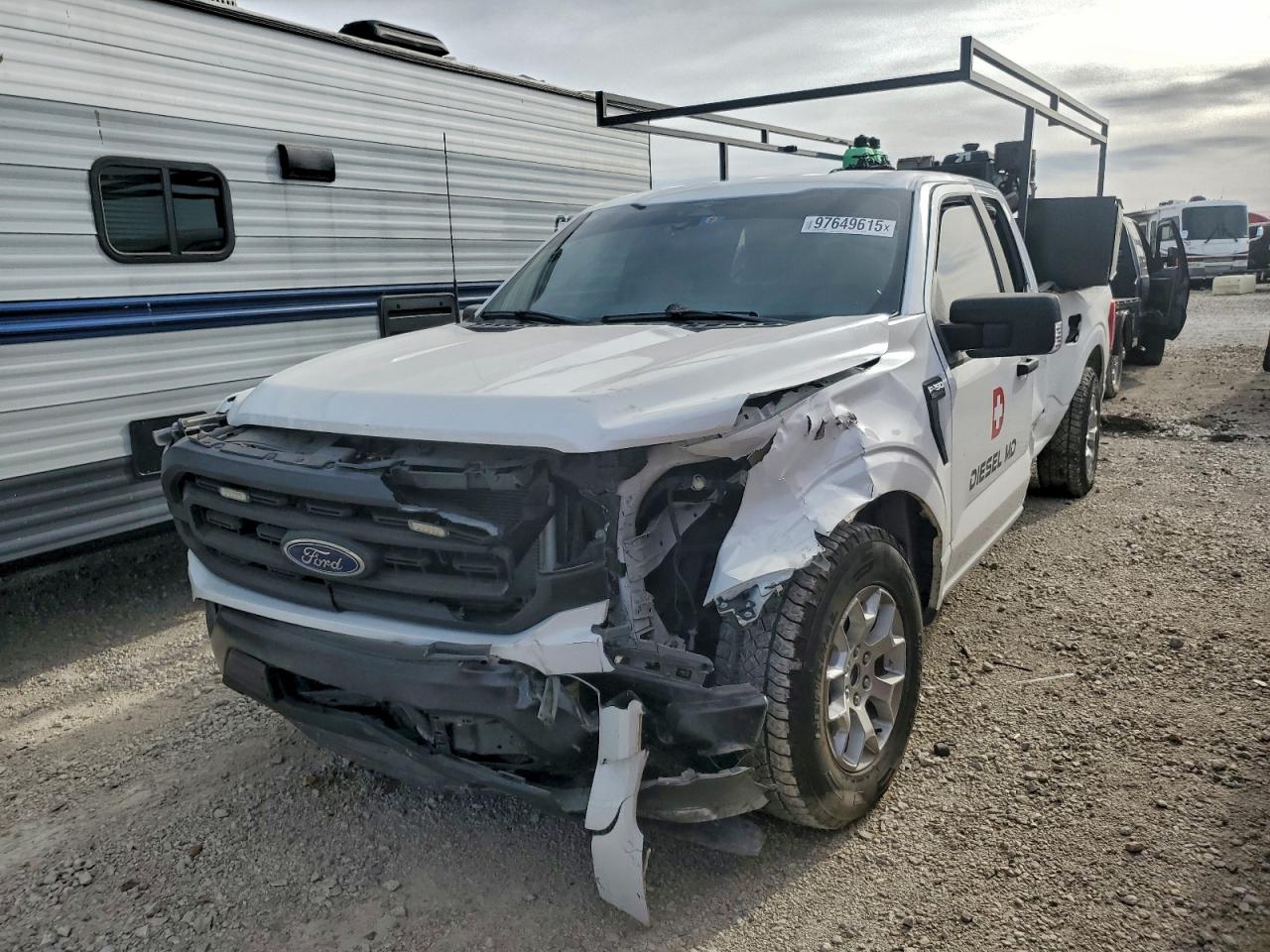 2023 FORD F150 SUPER CAB — FRONT END damage — photo 1