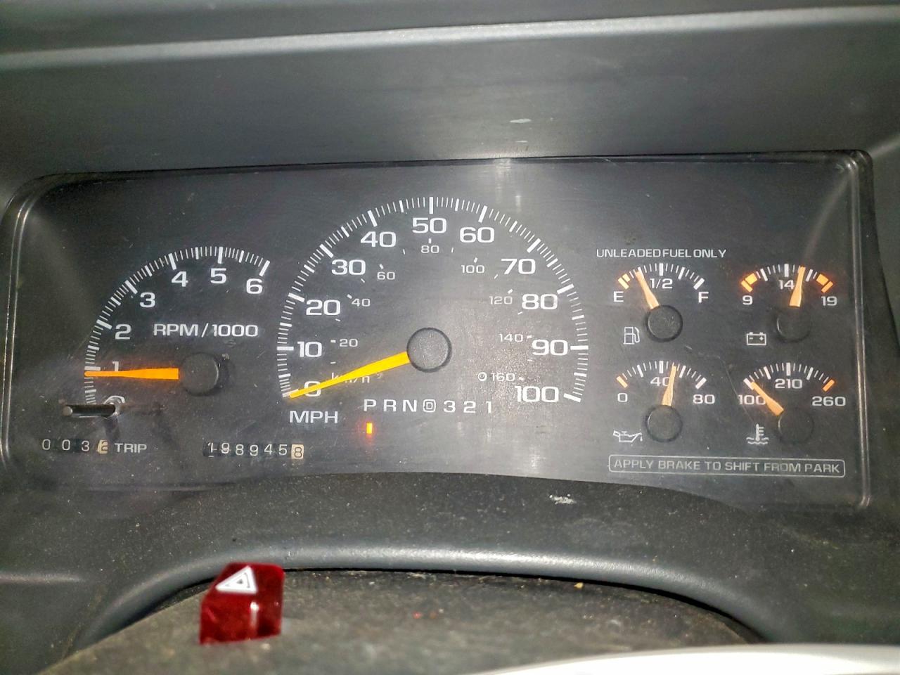 2000 CHEVROLET TAHOE K1500 photo 9