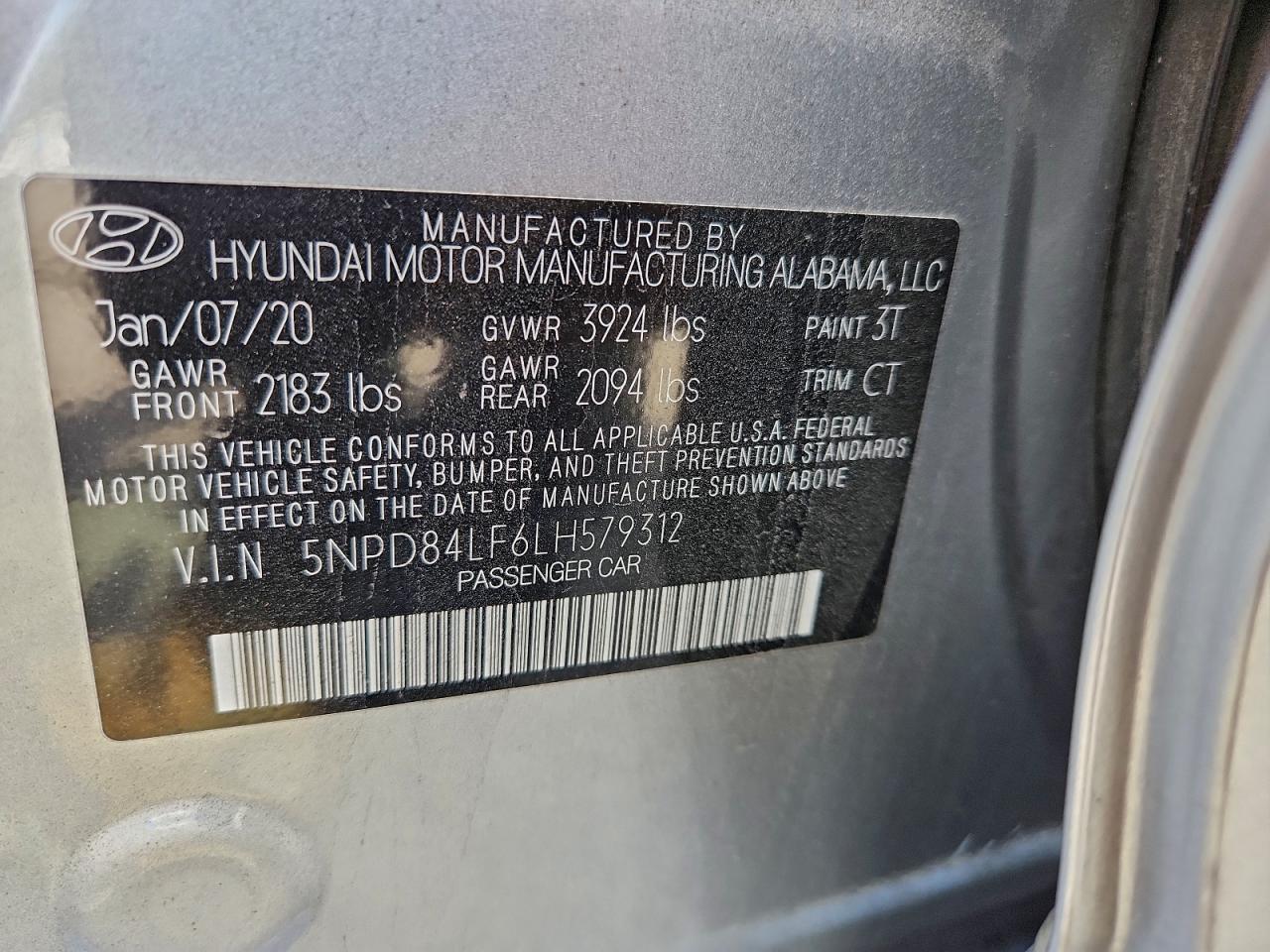 2020 HYUNDAI ELANTRA SEL photo 12