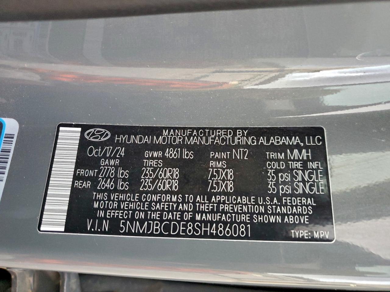 2025 HYUNDAI TUCSON SEL photo 12