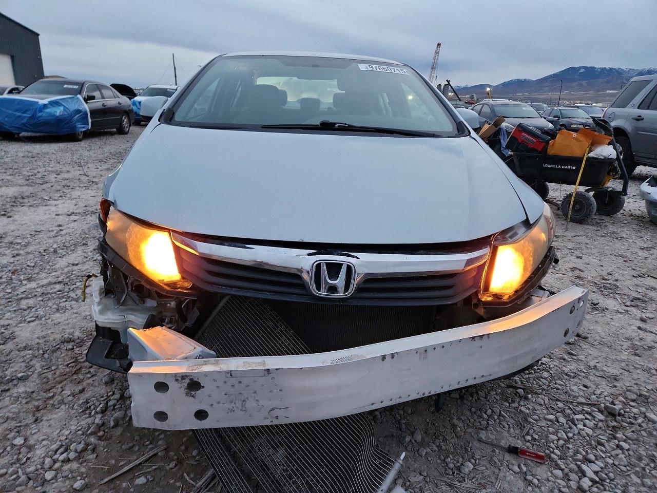 2012 HONDA CIVIC LX photo 5