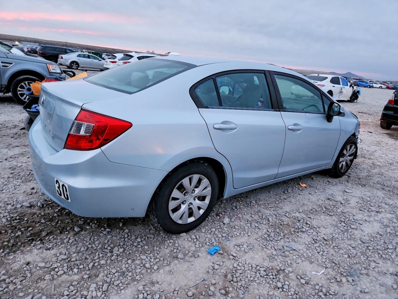 2012 HONDA CIVIC LX photo 3