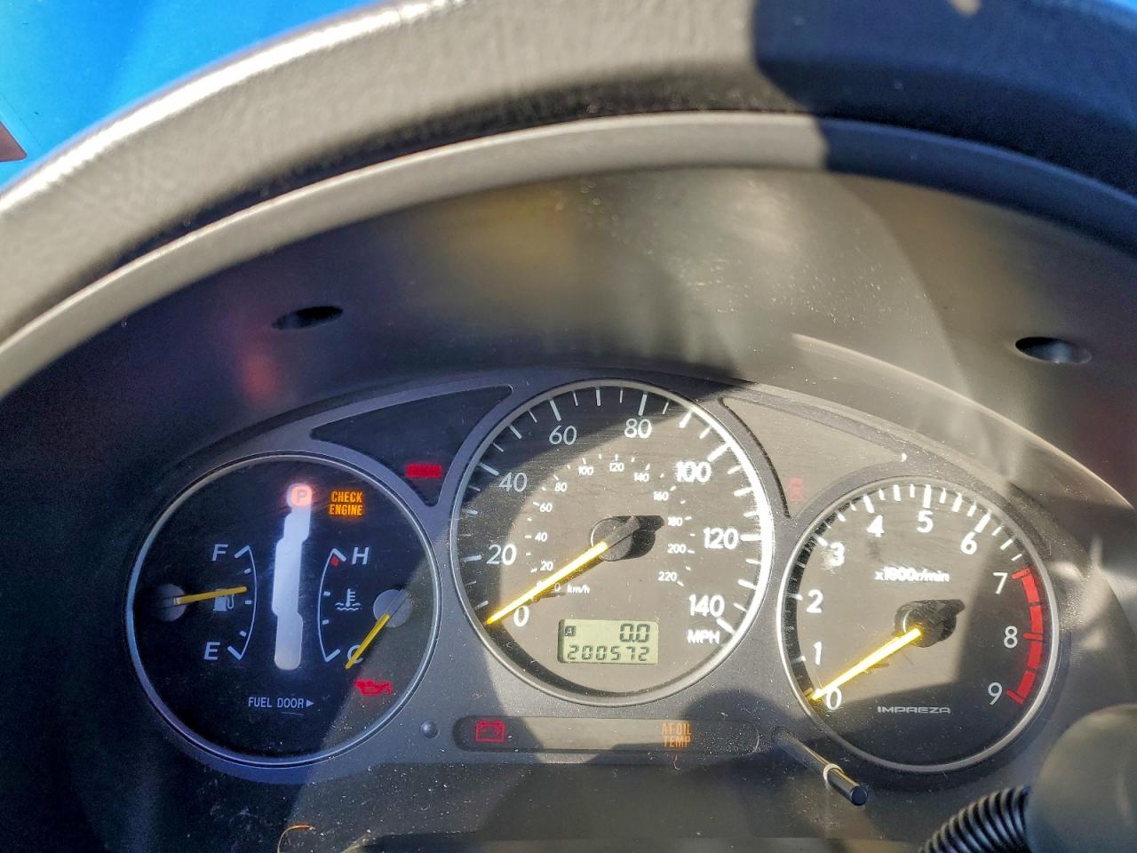 2002 SUBARU IMPREZA WRX photo 9