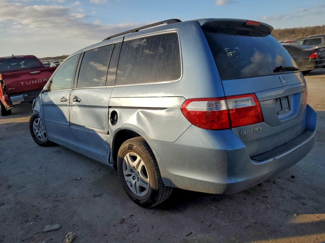 2007 HONDA ODYSSEY EX photo 2