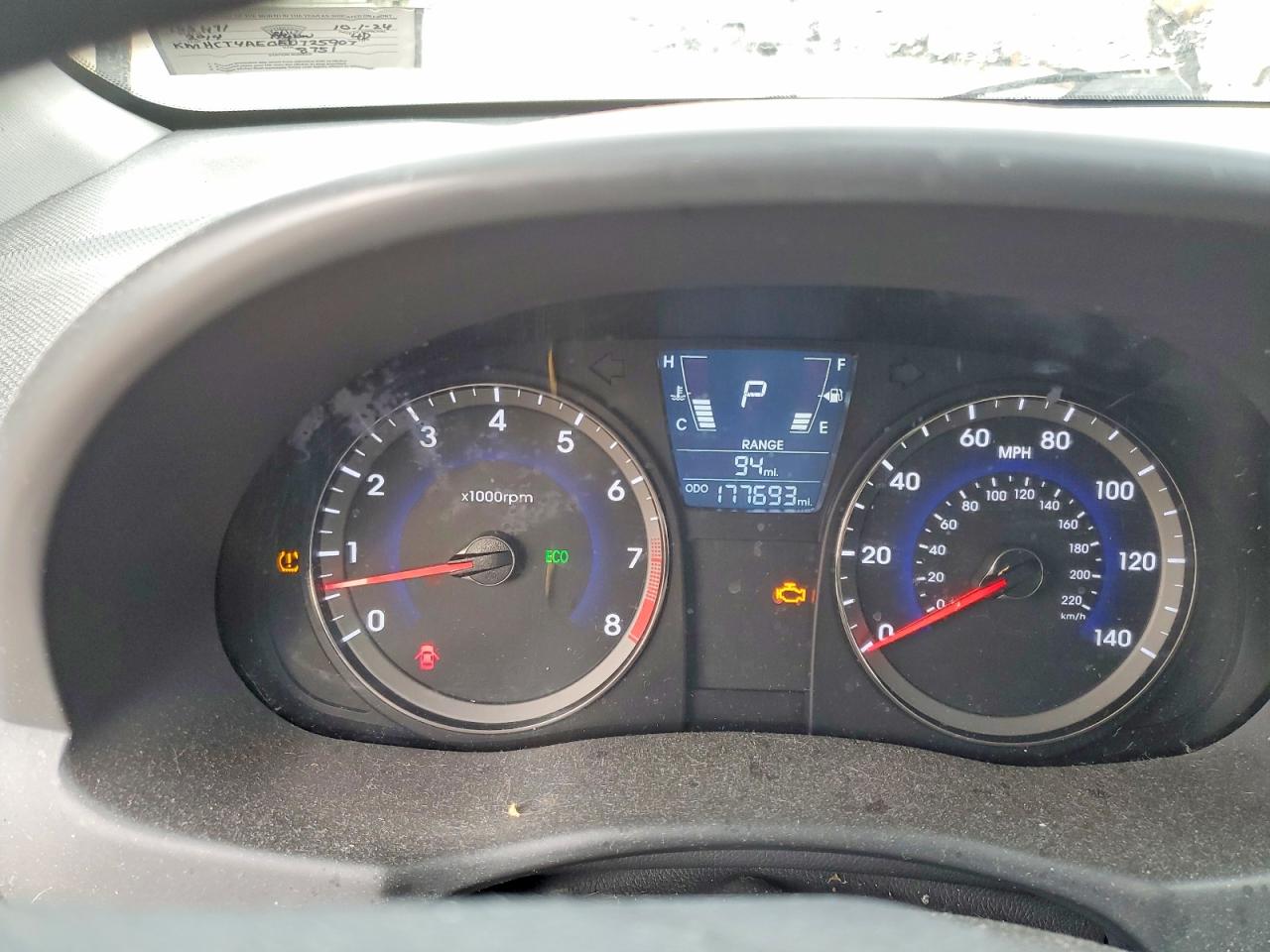2014 HYUNDAI ACCENT GLS photo 9