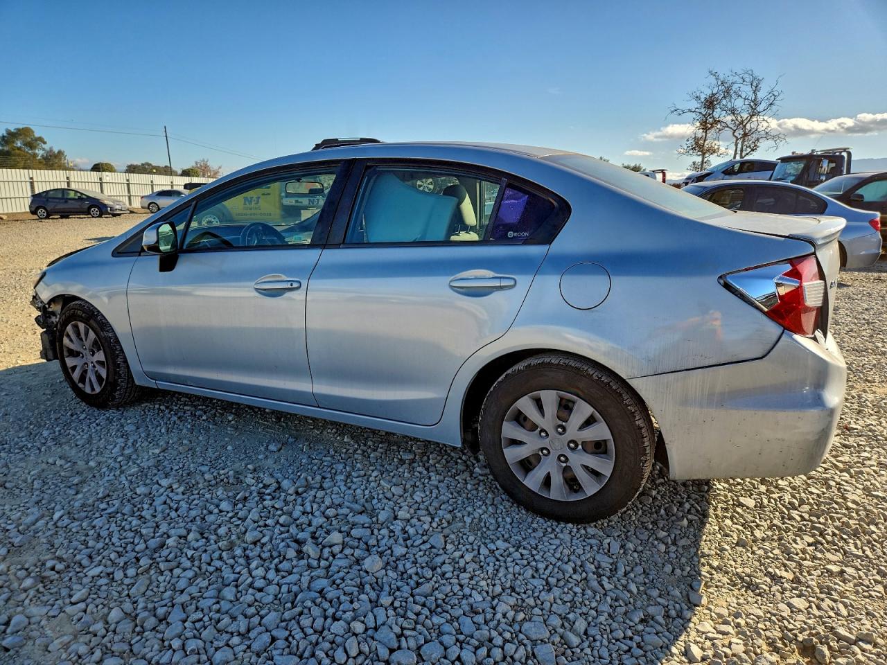 2012 HONDA CIVIC LX photo 2