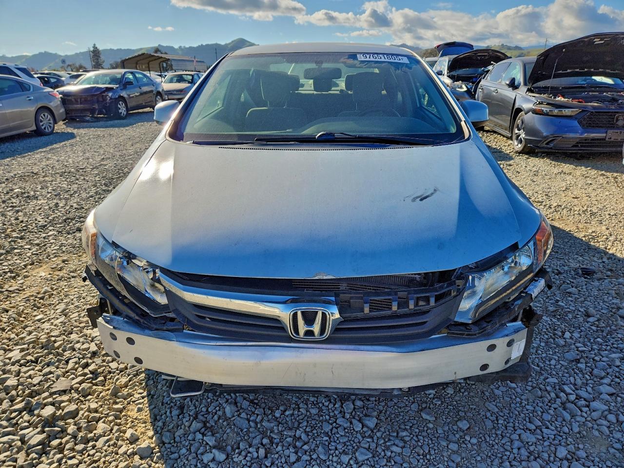 2012 HONDA CIVIC LX photo 5