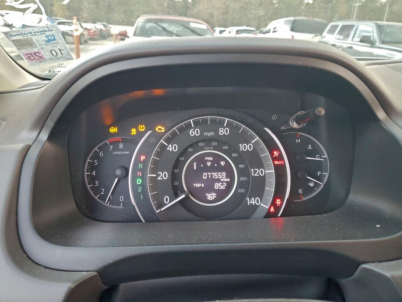 2013 HONDA CR-V EXL photo 9