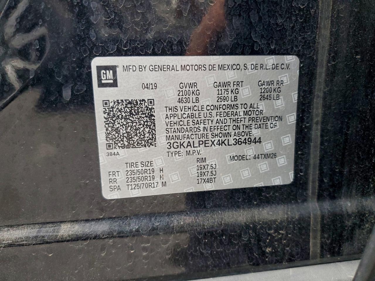 2019 GMC TERRAIN SLT photo 13