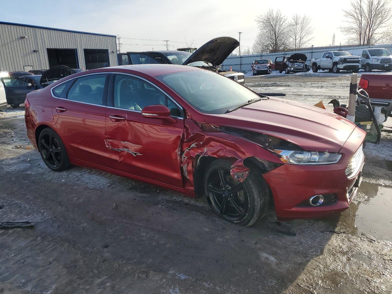 2013 FORD FUSION TITANIUM photo 4
