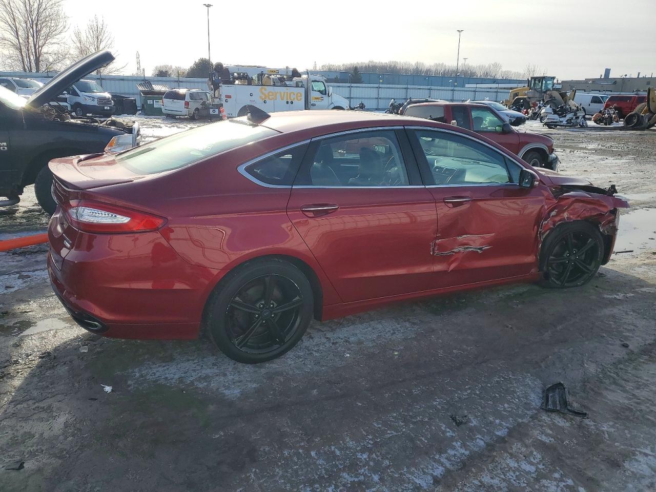 2013 FORD FUSION TITANIUM photo 3