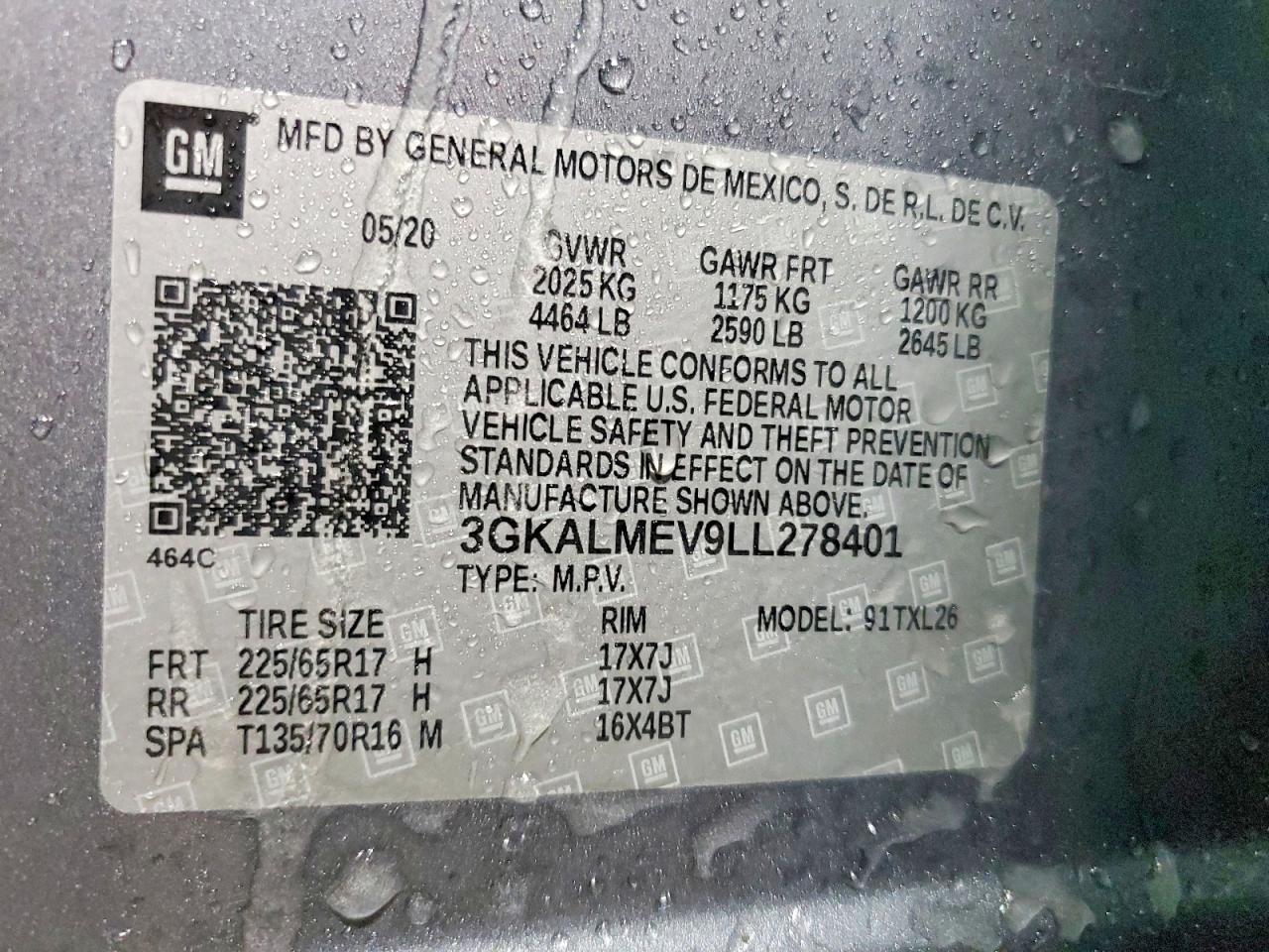 2020 GMC TERRAIN SLE photo 14