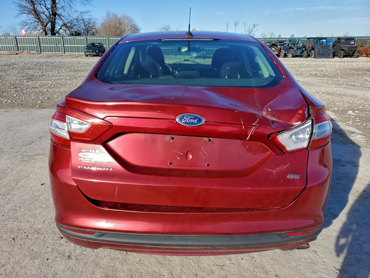 2014 FORD FUSION SE photo 6