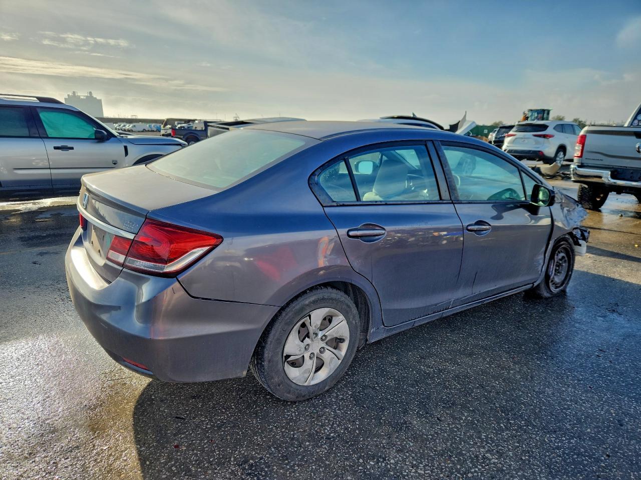 2015 HONDA CIVIC LX photo 3