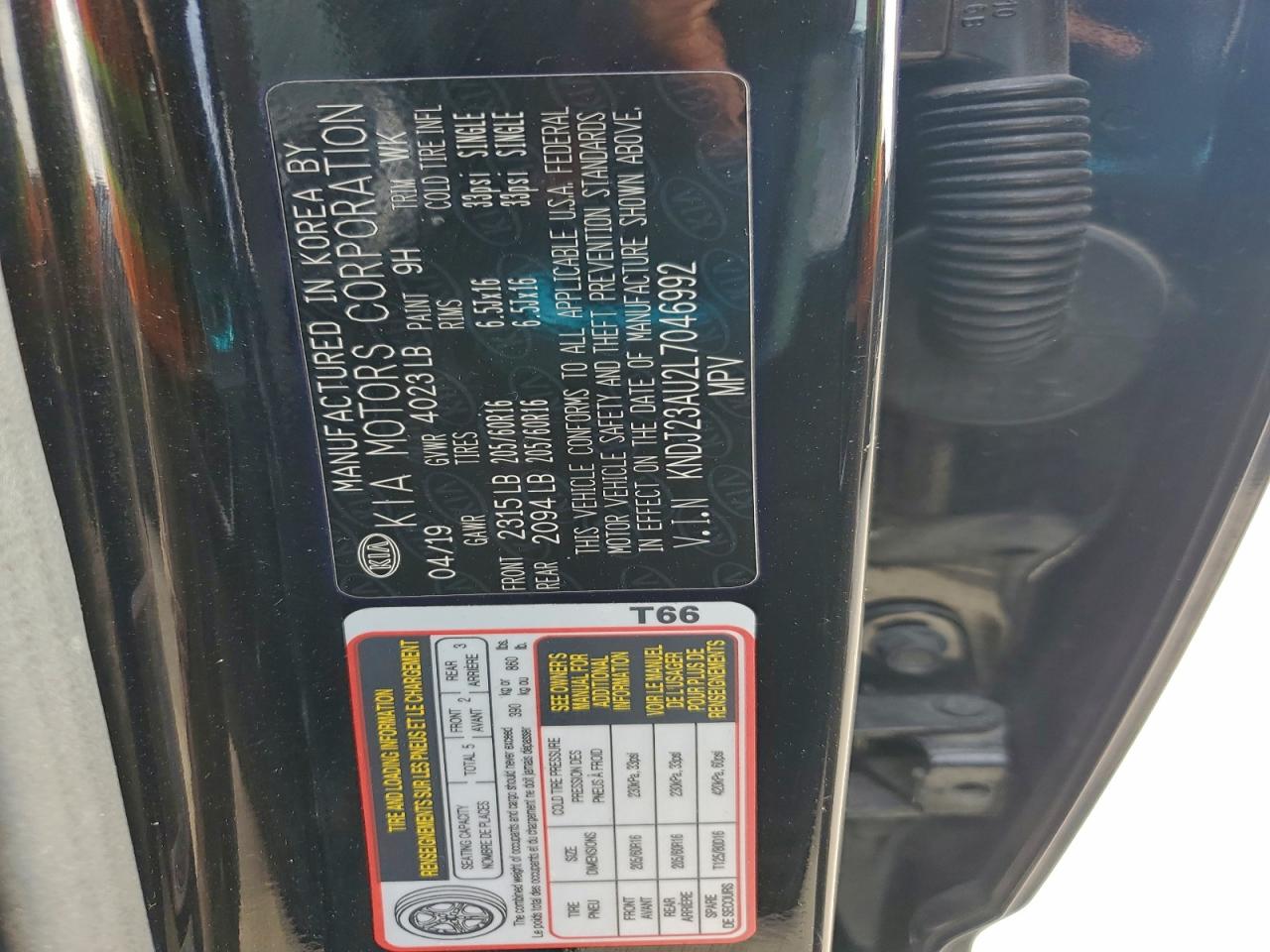 2020 KIA SOUL LX photo 23