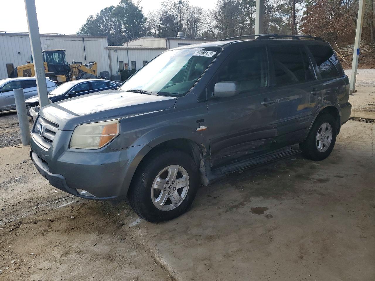 2008 HONDA PILOT EXL — SIDE damage — photo 1