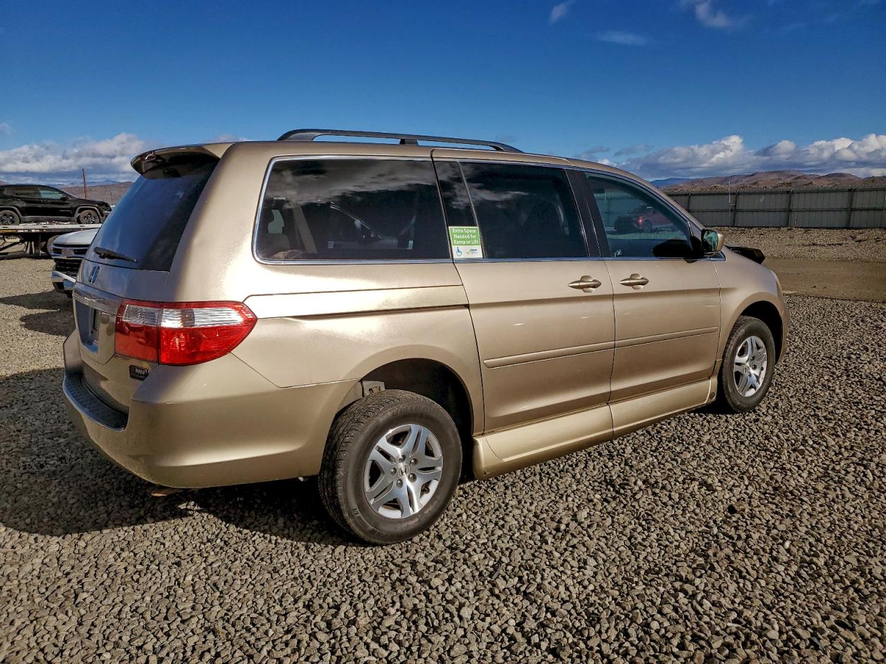 2007 HONDA ODYSSEY EX photo 3