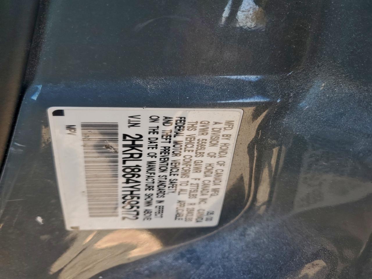 2000 HONDA ODYSSEY EX photo 13