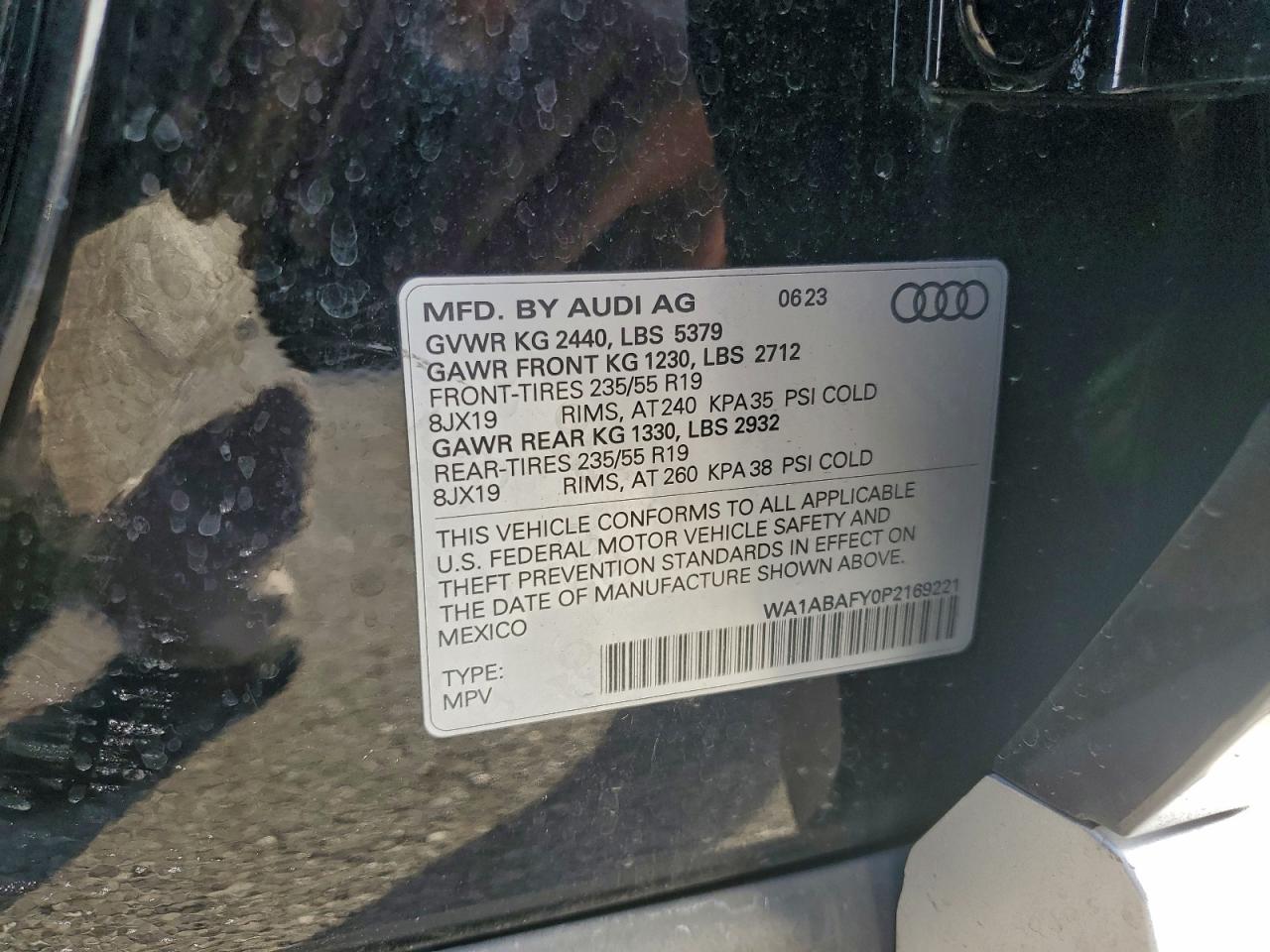 2023 AUDI Q5 PREMIUM 40 photo 13