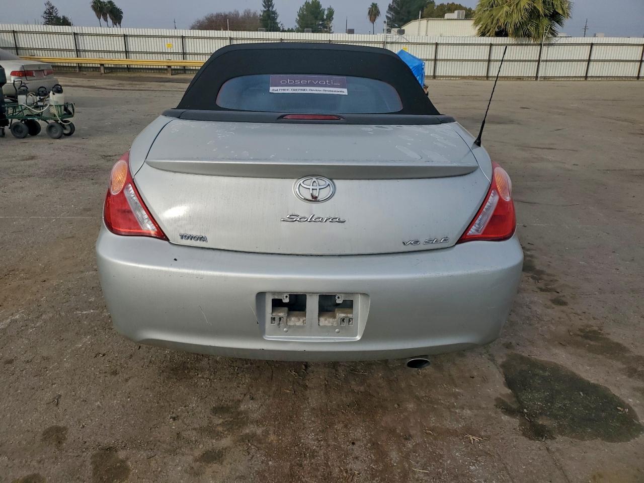 2006 TOYOTA CAMRY SOLARA SE photo 6
