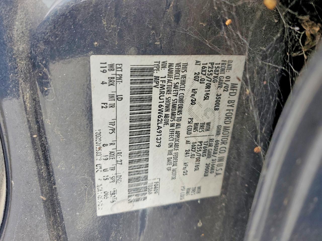 2002 FORD EXPEDITION XLT photo 25