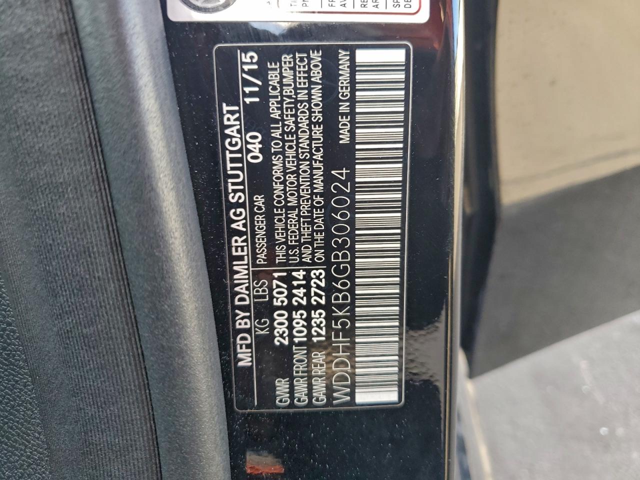 2016 MERCEDES-BENZ E 350 photo 12