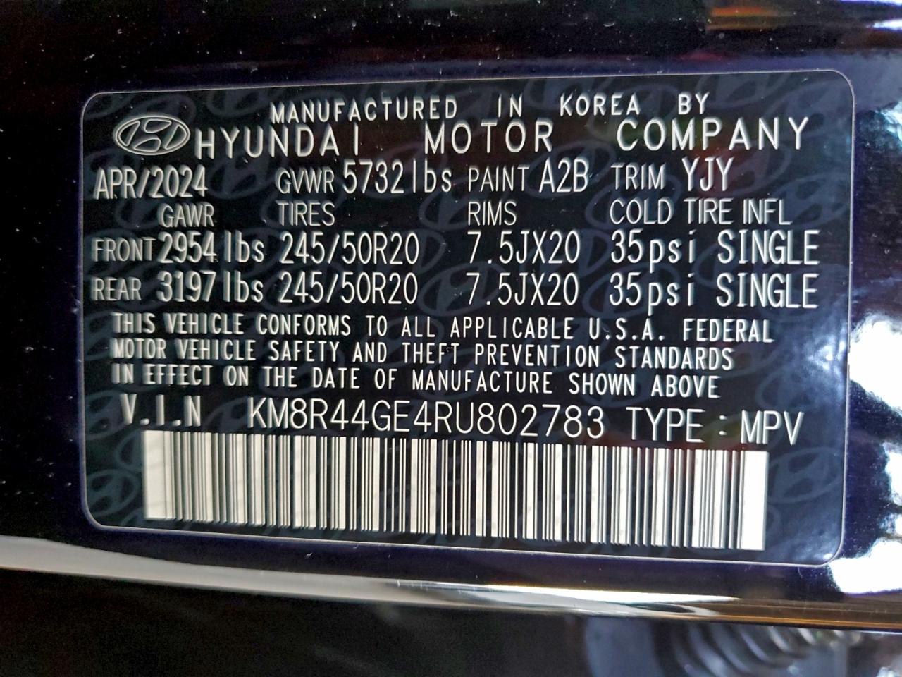 2024 HYUNDAI PALISADE SEL PREMIUM photo 13