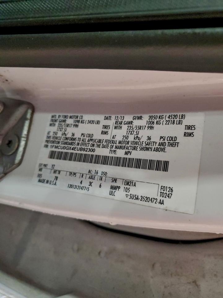 2014 FORD ESCAPE SE photo 13