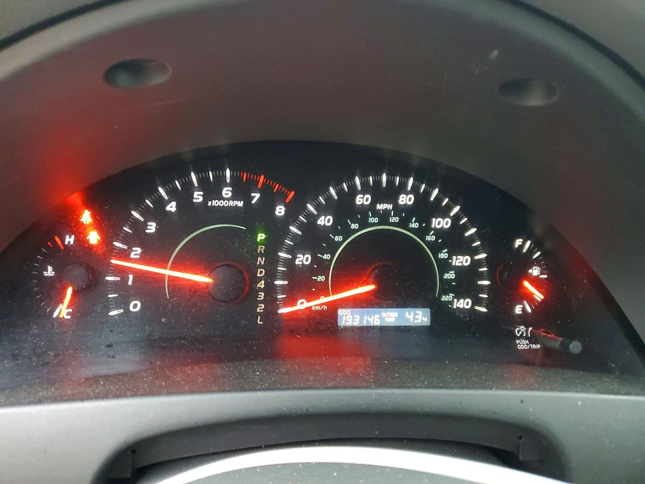 2009 TOYOTA CAMRY BASE photo 9