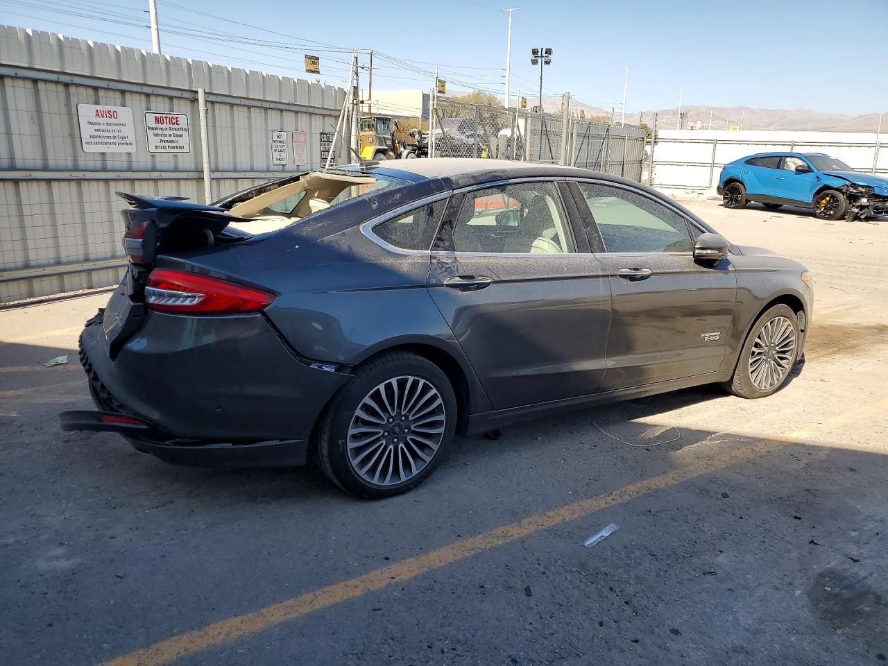 2017 FORD FUSION TITANIUM PHEV photo 3