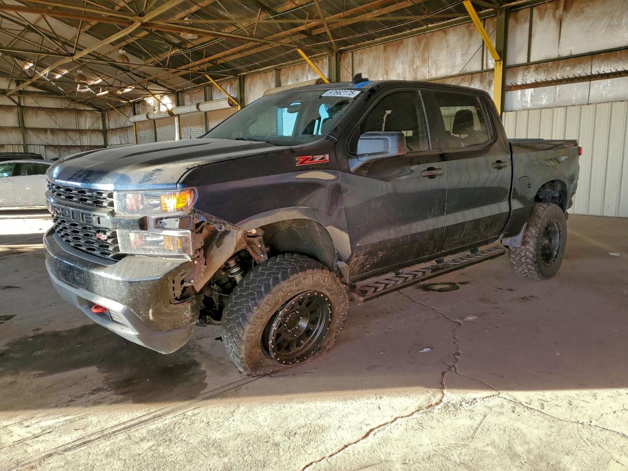 2021 CHEVROLET SILVERADO K1500 TRAIL BOSS CUSTOM — FRONT END damage — photo 1