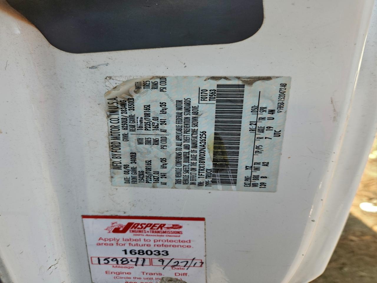 1999 FORD F150 photo 12