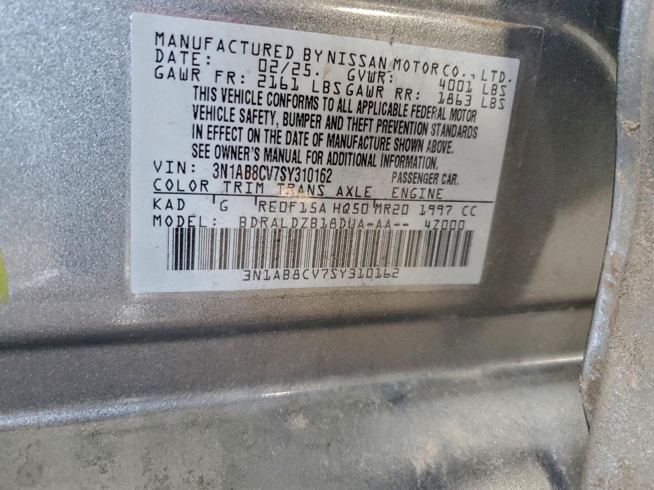 2025 NISSAN SENTRA SV photo 12