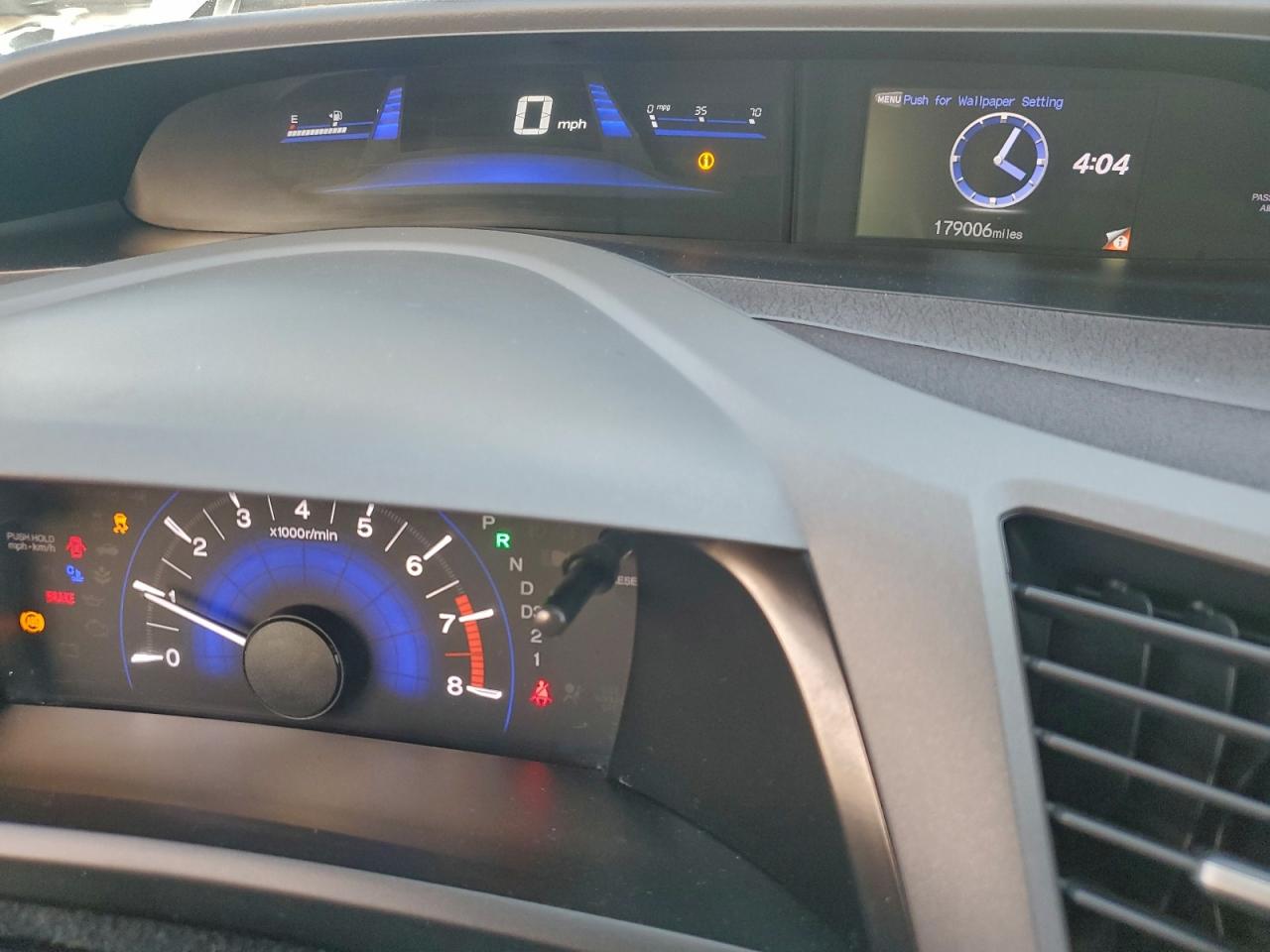 2012 HONDA CIVIC LX photo 9