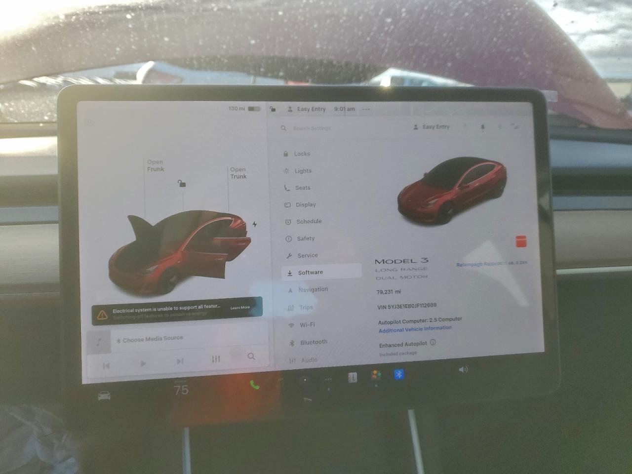 2018 TESLA MODEL 3 photo 9