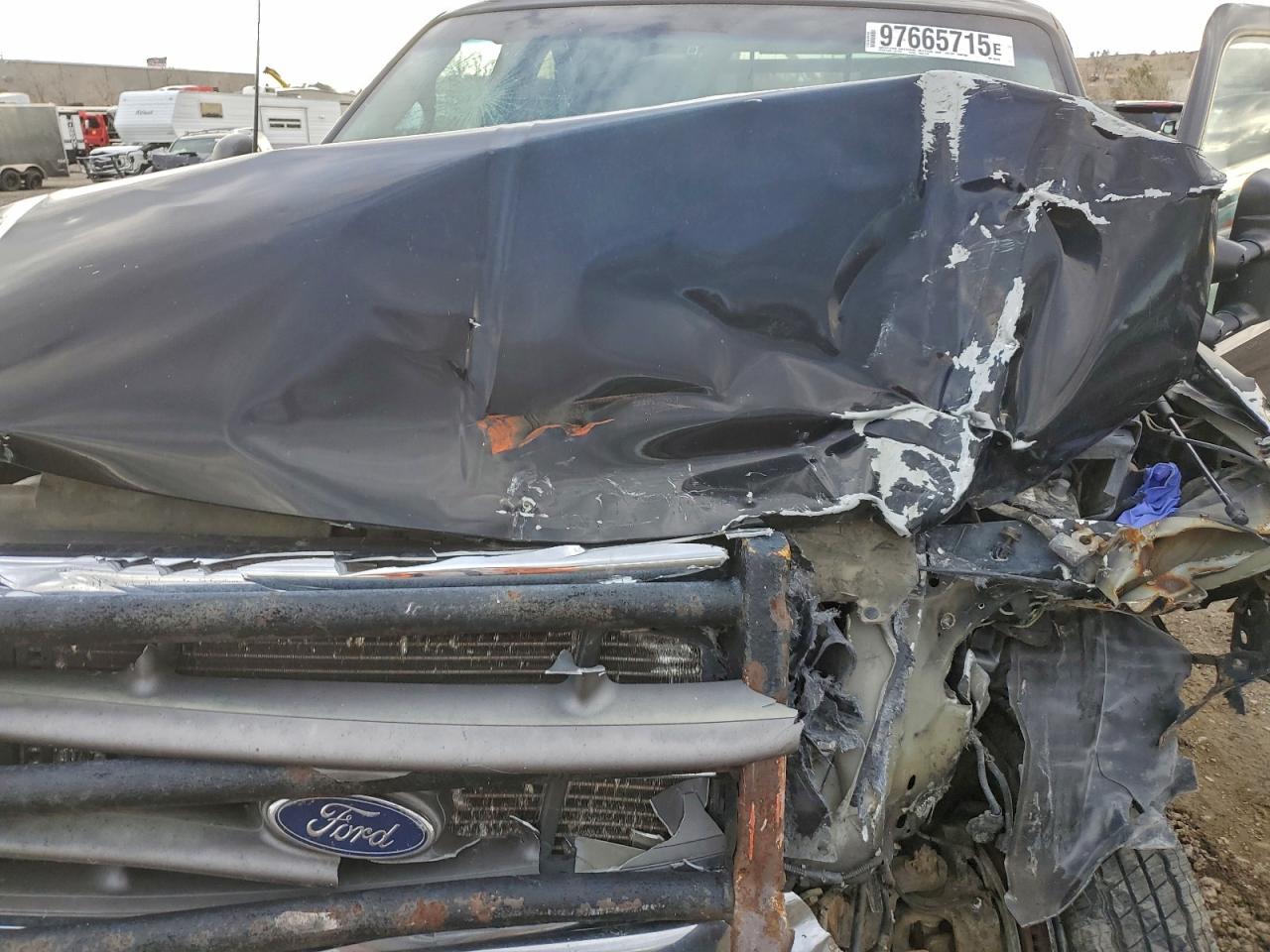 2001 FORD F350 SUPER DUTY TRUCK CAB AND CHASSIS photo 11