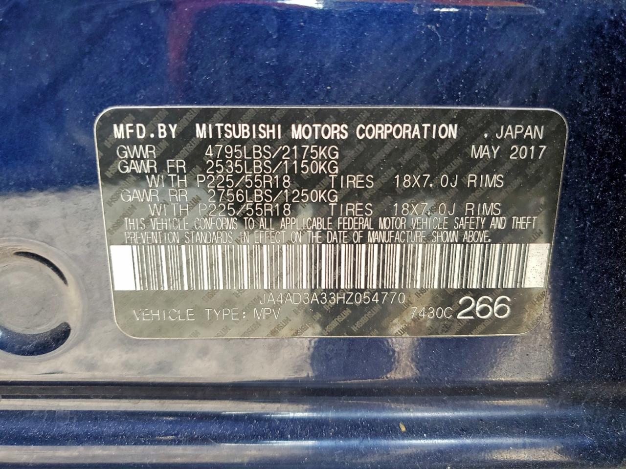 2017 MITSUBISHI OUTLANDER SE photo 13