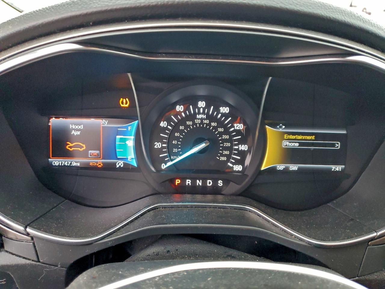 2017 FORD FUSION SE photo 9