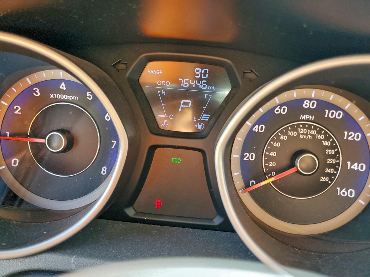 2013 HYUNDAI ELANTRA GLS photo 9