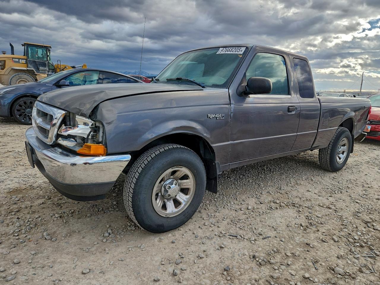 2000 FORD RANGER SUPER CAB — FRONT END damage — photo 1