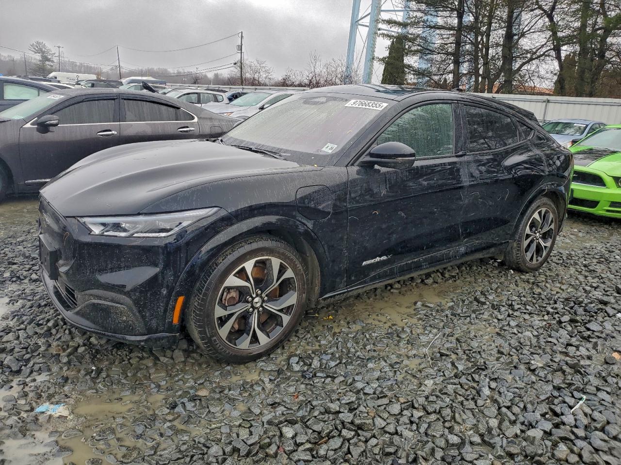 2022 FORD MUSTANG MACH-E PREMIUM — REAR END damage — photo 1