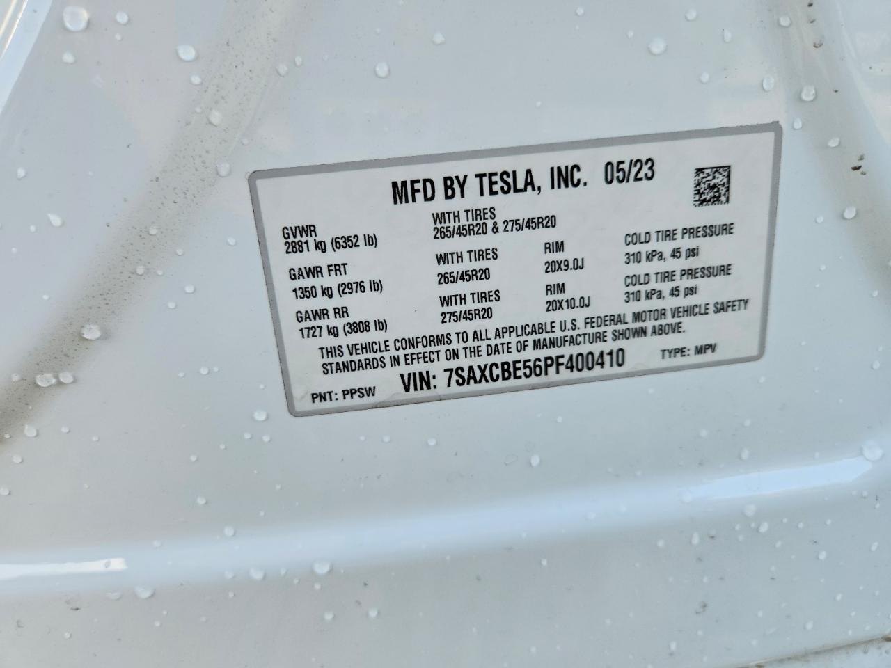 2023 TESLA MODEL X photo 13