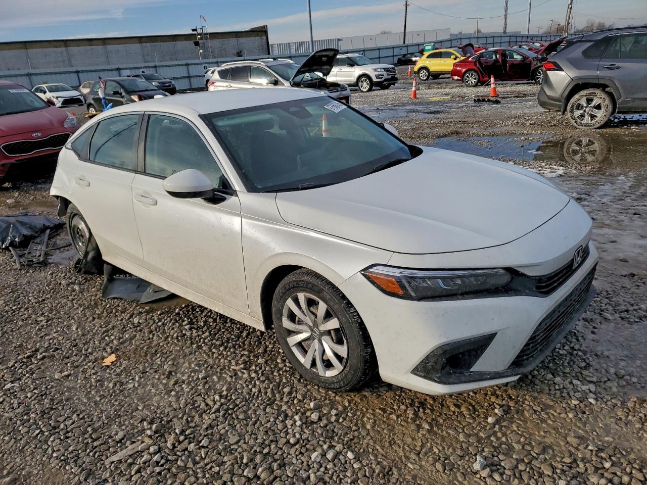 2022 HONDA CIVIC LX photo 4