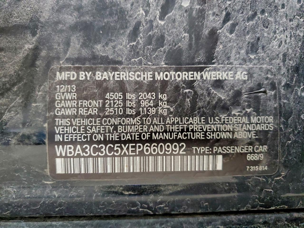 2014 BMW 320 I XDRIVE photo 12