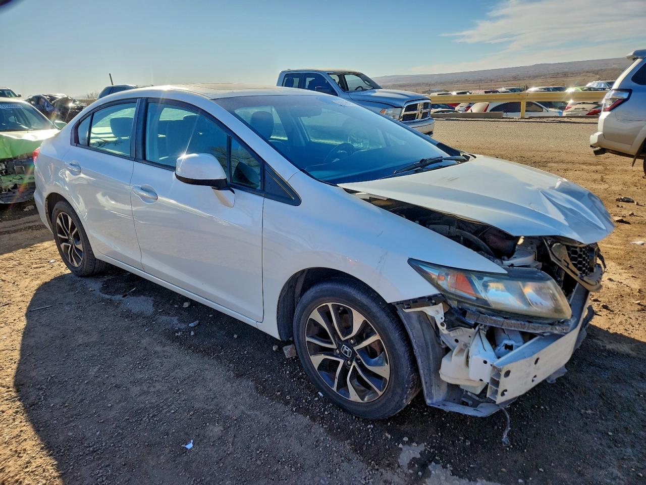 2013 HONDA CIVIC EXL photo 4